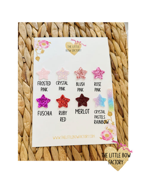 Sparkly straight style clips