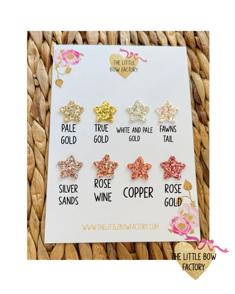Sparkly straight style clips