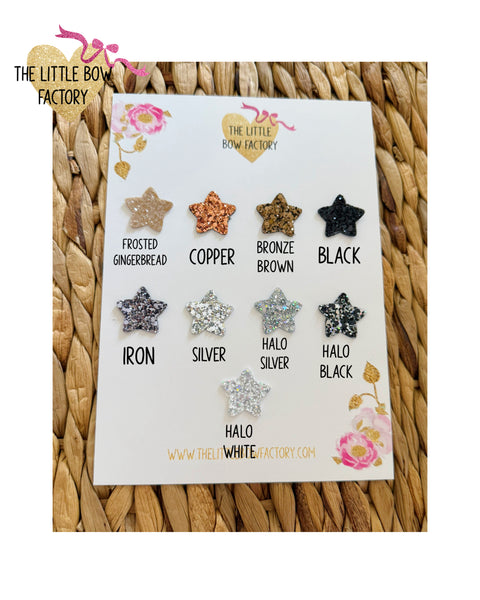 Sparkly straight style clips