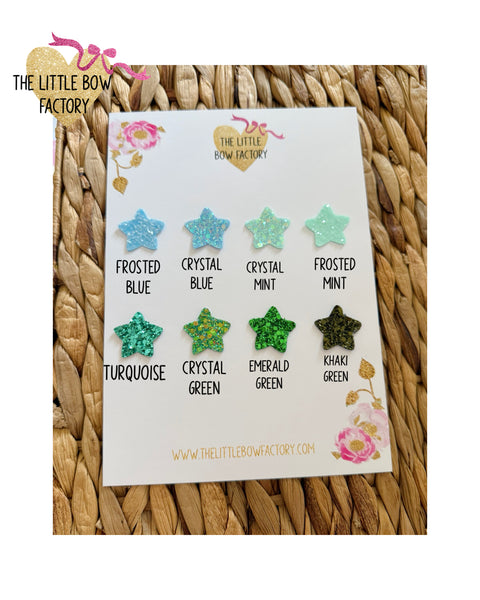 Sparkly straight style clips
