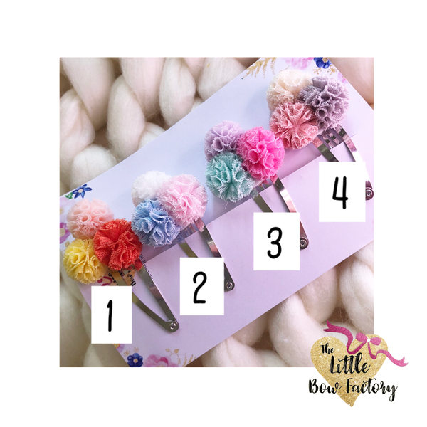 Pom Pom pretties - multi Poms