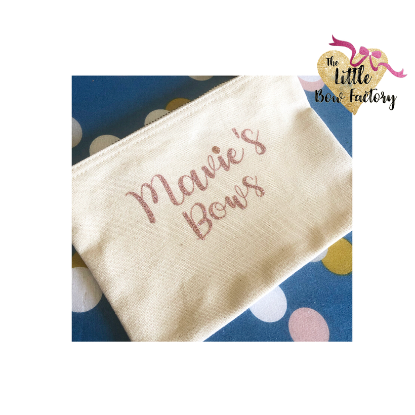 Personalised bow bags