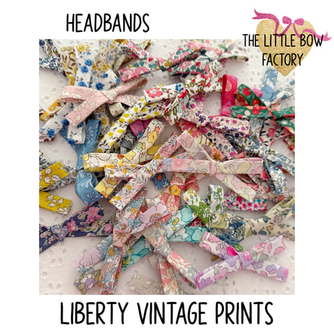 Vintage florals - liberty pretties Headbands