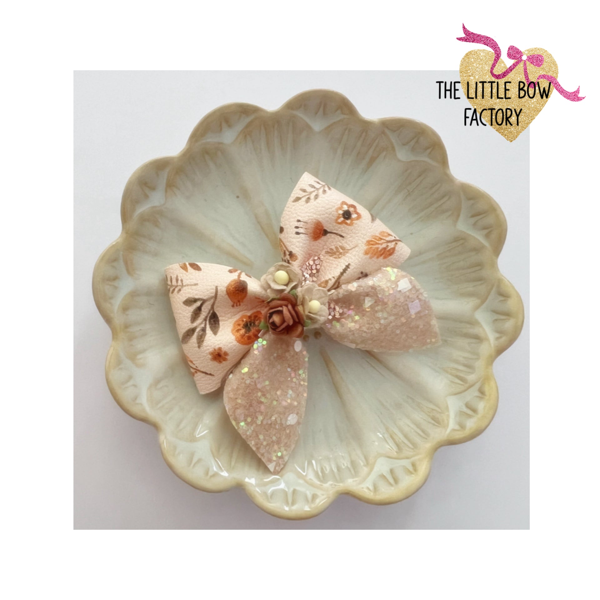 Harvest season sparkle Maisie bow