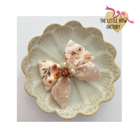 Harvest season sparkle Maisie bow