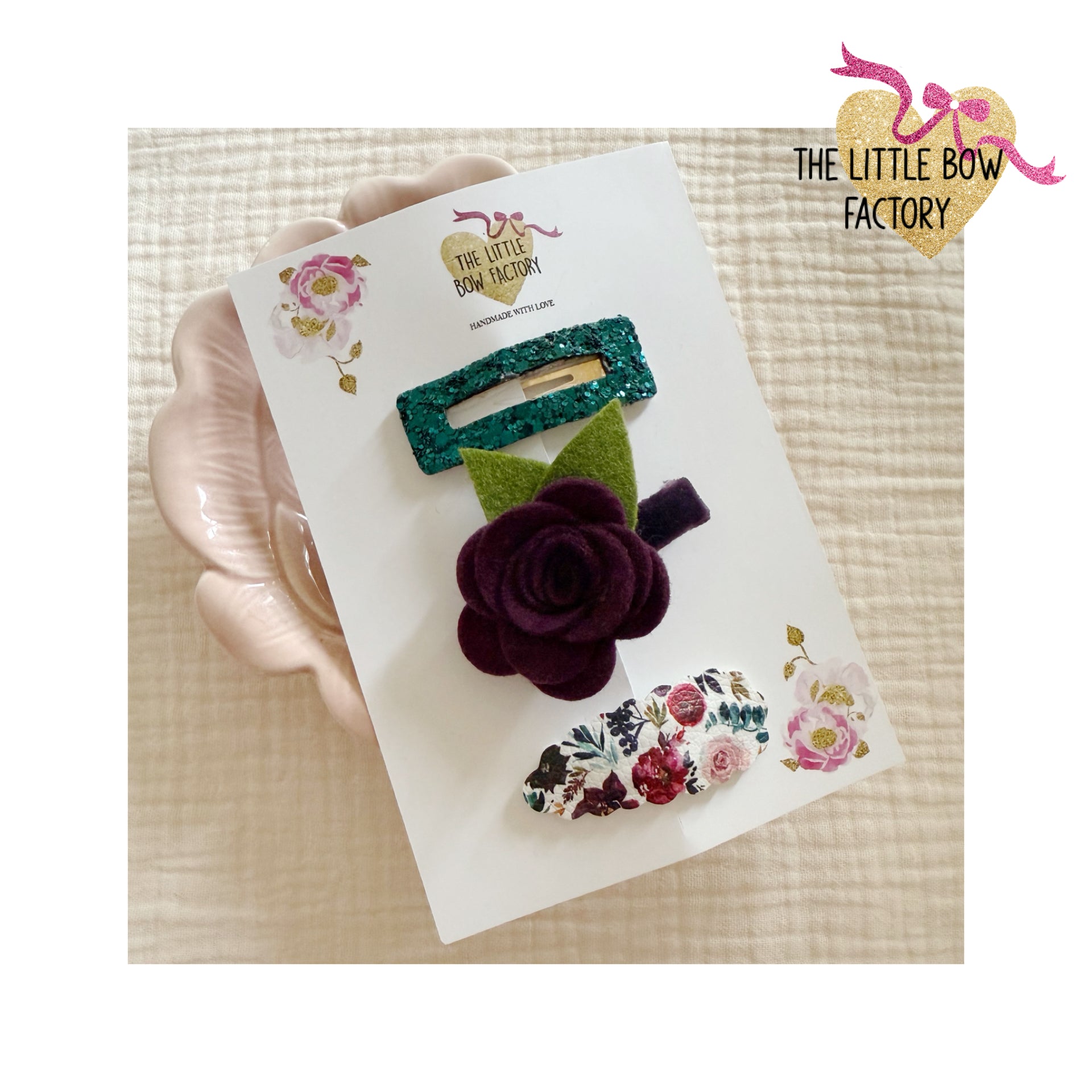The plum rose set