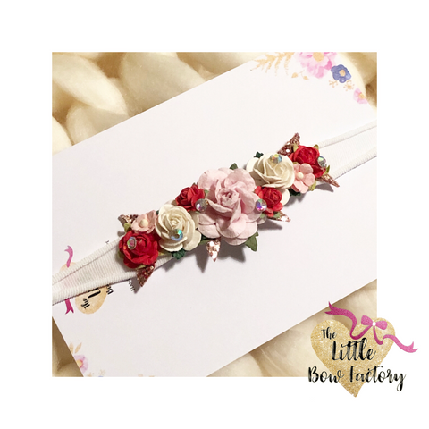 ltd edition Valentines flower crown