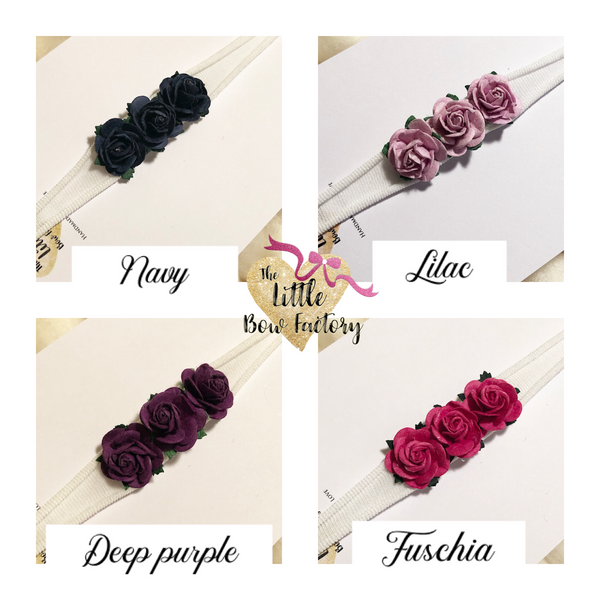 The essentials - pretty flower headbands