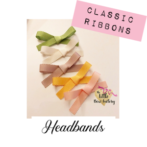 The essentials - Classic ribbon pretties - Headbands