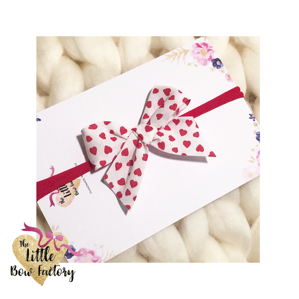 Cotton pretties - sweet heart print