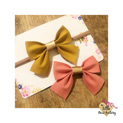 Vanessa cotton bow