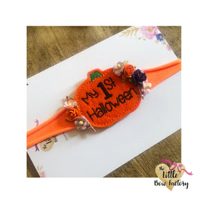 My 1st Halloween headband