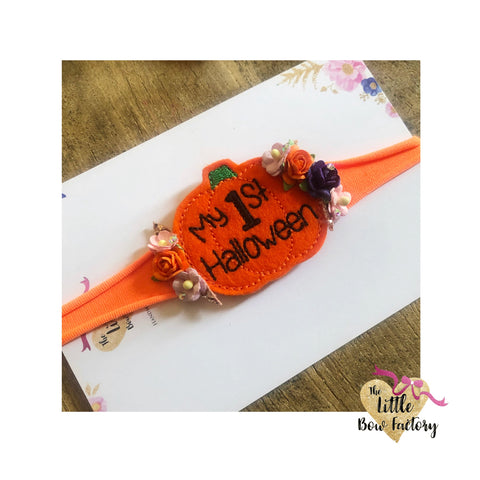 My 1st Halloween headband