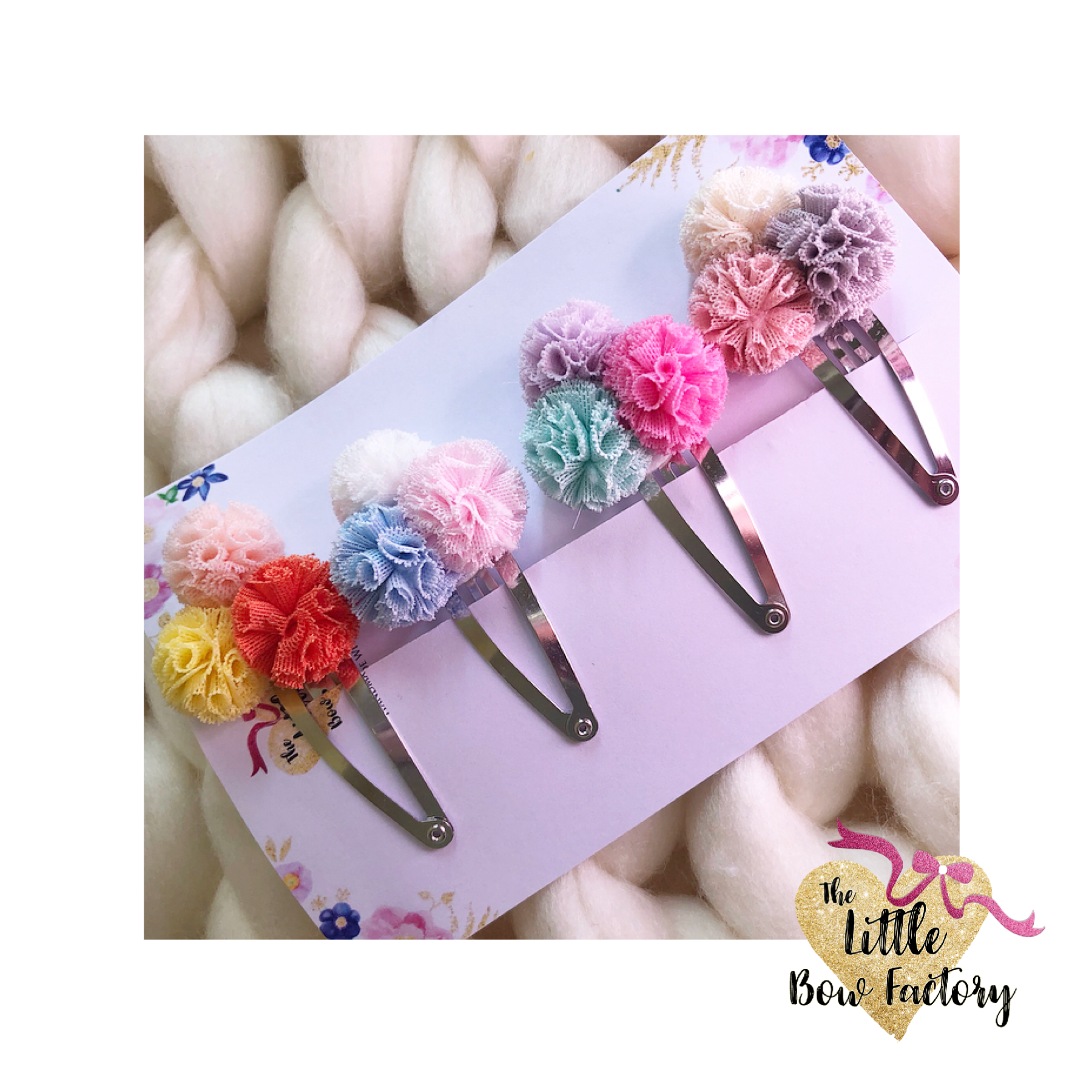 Pom Pom pretties - multi Poms